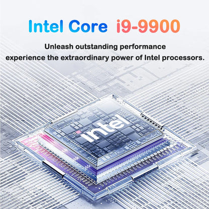 14.1" Laptop – Intel Core i9-9900, 32GB RAM, 2TB SSD, Windows 11 Pro, Full HD Gaming & Office PC