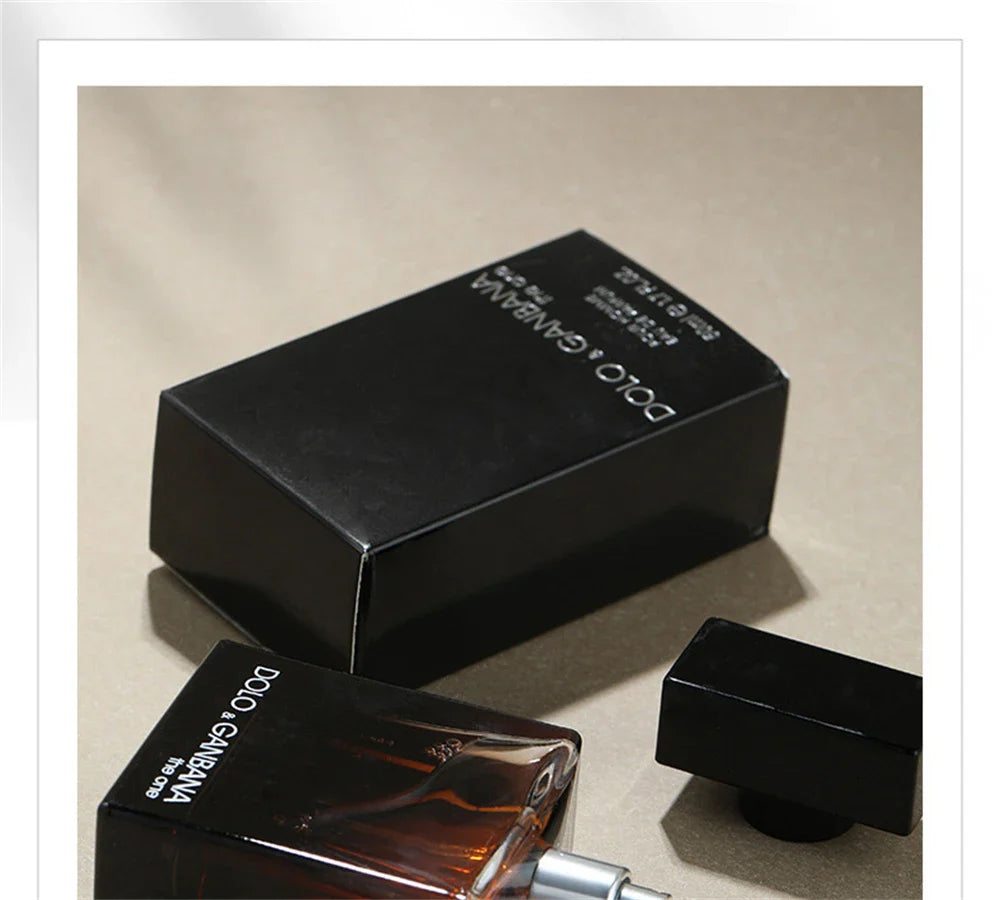 High-Quality Men’s Perfume 50ml – Fresh Woody Scent Cologne with Pheromones, Masculine Parfum Spray