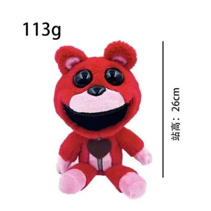 Smiling Animal Anime Plush Toy – Horror Cat Doll, Soft Cartoon Plush for Festival Decoration & Gift