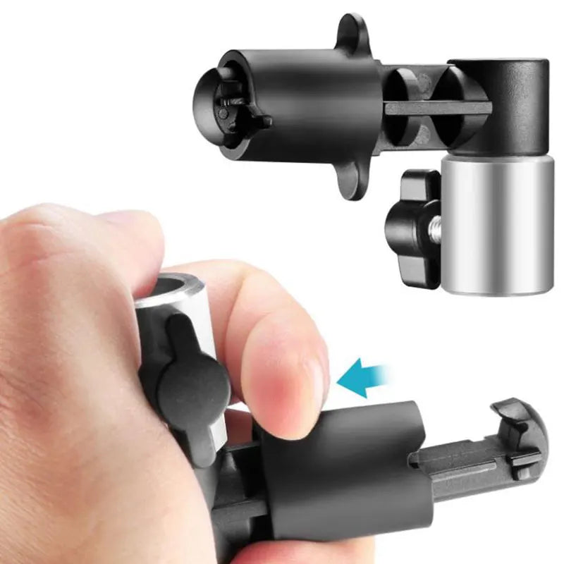 Quick Release Reflector Holder Clip — Spring Clamp for Softbox, Light Stand & Video Photography Bracket