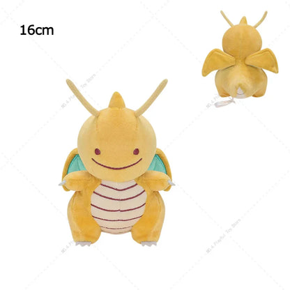 Pokémon Plush Set – Cute Oddish, Charmander, Ditto, Lapras, Dragonite, Magnemite & Omanyte Stuffed Dolls, Birthday & Christmas Gifts