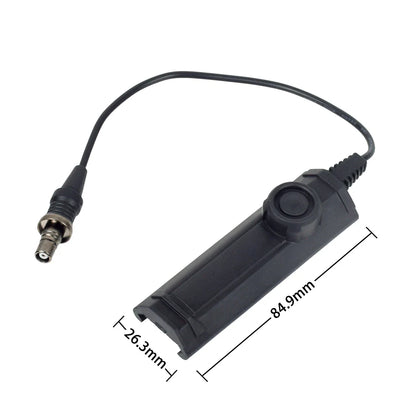 Tactical Surefire M600 M600U/M600B Airsoft Flashlight – Powerful LED Scout Light with 5 Switch Styles for 20mm Rail Rifle Gun