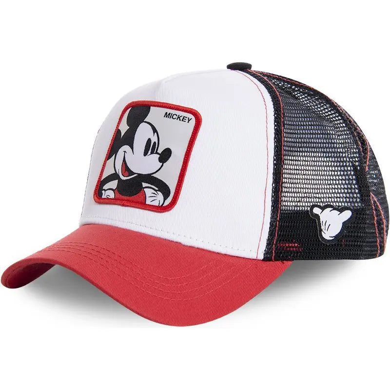 Anime Bunny TAZ DUCK Snapback Cap – Cotton Baseball Hat for Men & Women, Hip Hop Dad Mesh Trucker Cap
