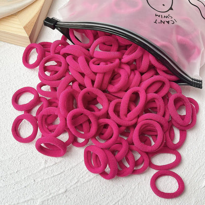 20/50PCS Kids Elastic Hair Bands – Girls Sweets Scrunchie Rubber Bands for Children Hair Ties & Headbands