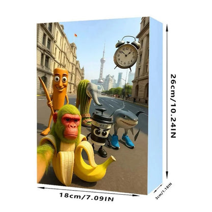 Italian Brainrot Christmas Advent Calendar – Exclusive 24-Piece TungTung Sahur Figure Countdown Gift