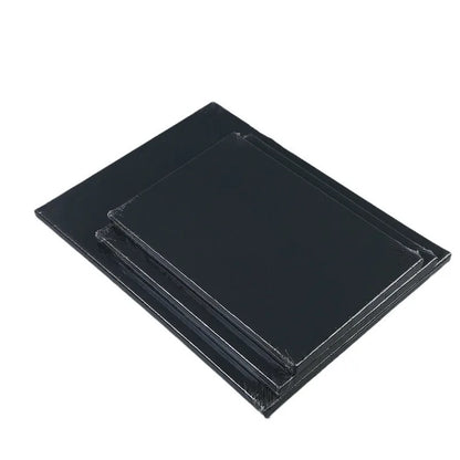 Black Canvas Wooden Oil Painting Frame – Cotton DIY Graffiti Canvas for Children & Beginner Art Practice Supplies