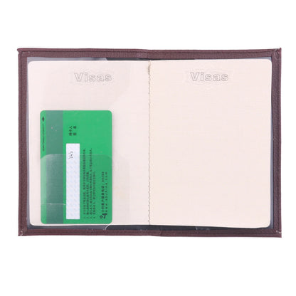 France Travel Passport Holder Case: Leather Fashion French Passport Cover Wallet for Men and Women