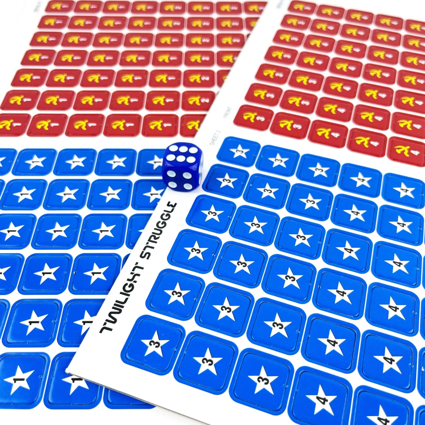 Twilight Struggle Cold War Strategy Board Game – 2 Player Epic Historical Simulation Game for Adults & Advanced Gamers
