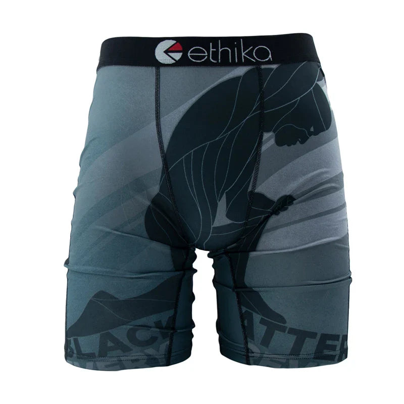 ETHIKA Men’s Boxer Briefs – Breathable Sexy Swim Underwear Trunks, Plus Size S–3XL Quick-Dry Comfortable Men’s Underpants
