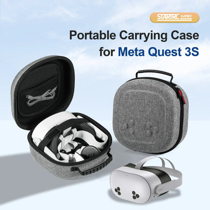 Hard Carrying Case for Oculus Quest 3S/Quest 3/Quest 2 — VR Headset & Controller Accessories Storage