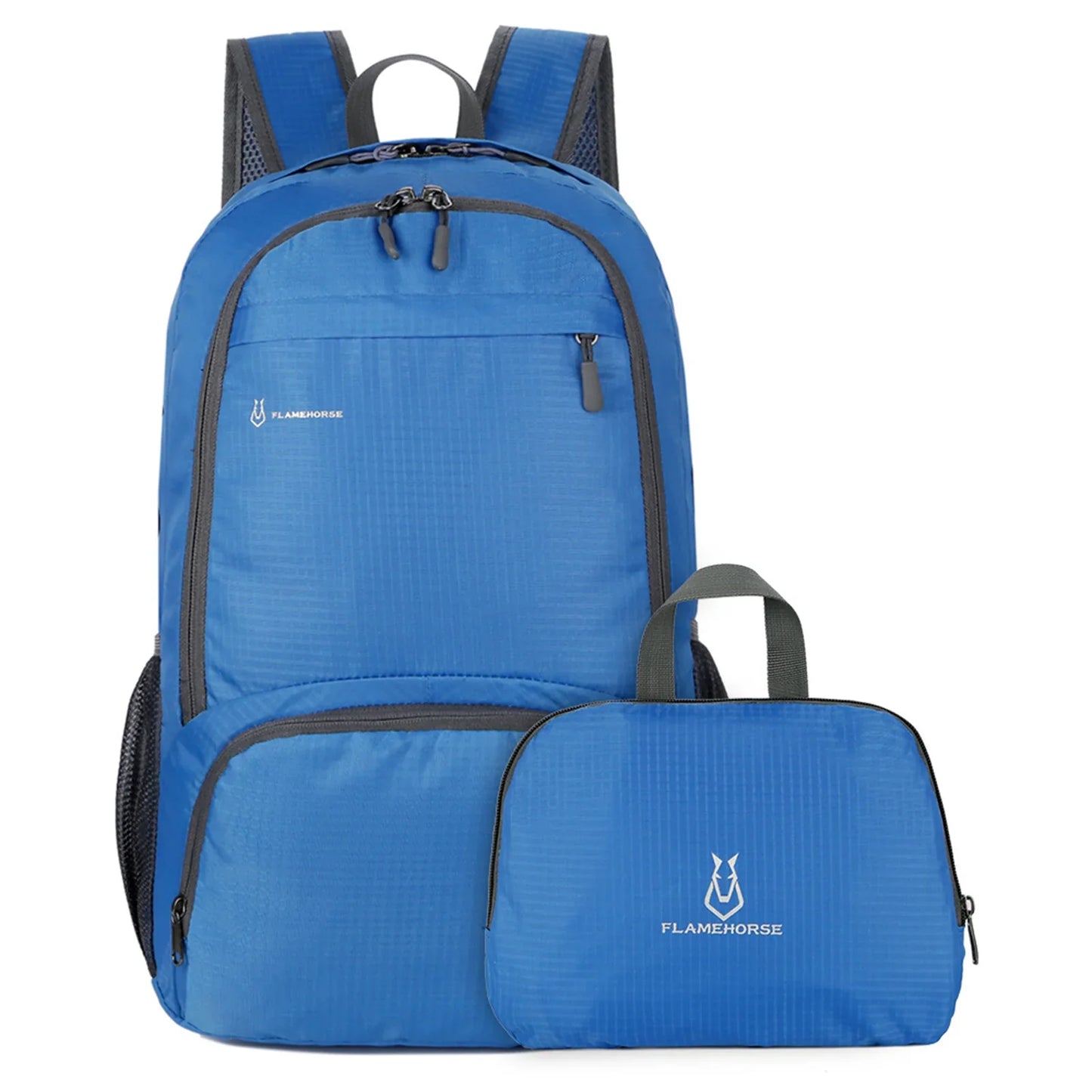 Lightweight Foldable Backpack - Waterproof Packable Daypack for Men & Women, Outdoor Travel, Hiking, Cycling & Camping Shoulder Bag