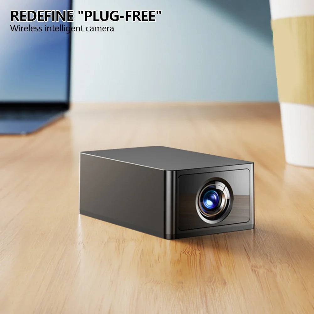 Mini WiFi Security Camera - Wireless HD Indoor Surveillance Cam with IR Night Vision
