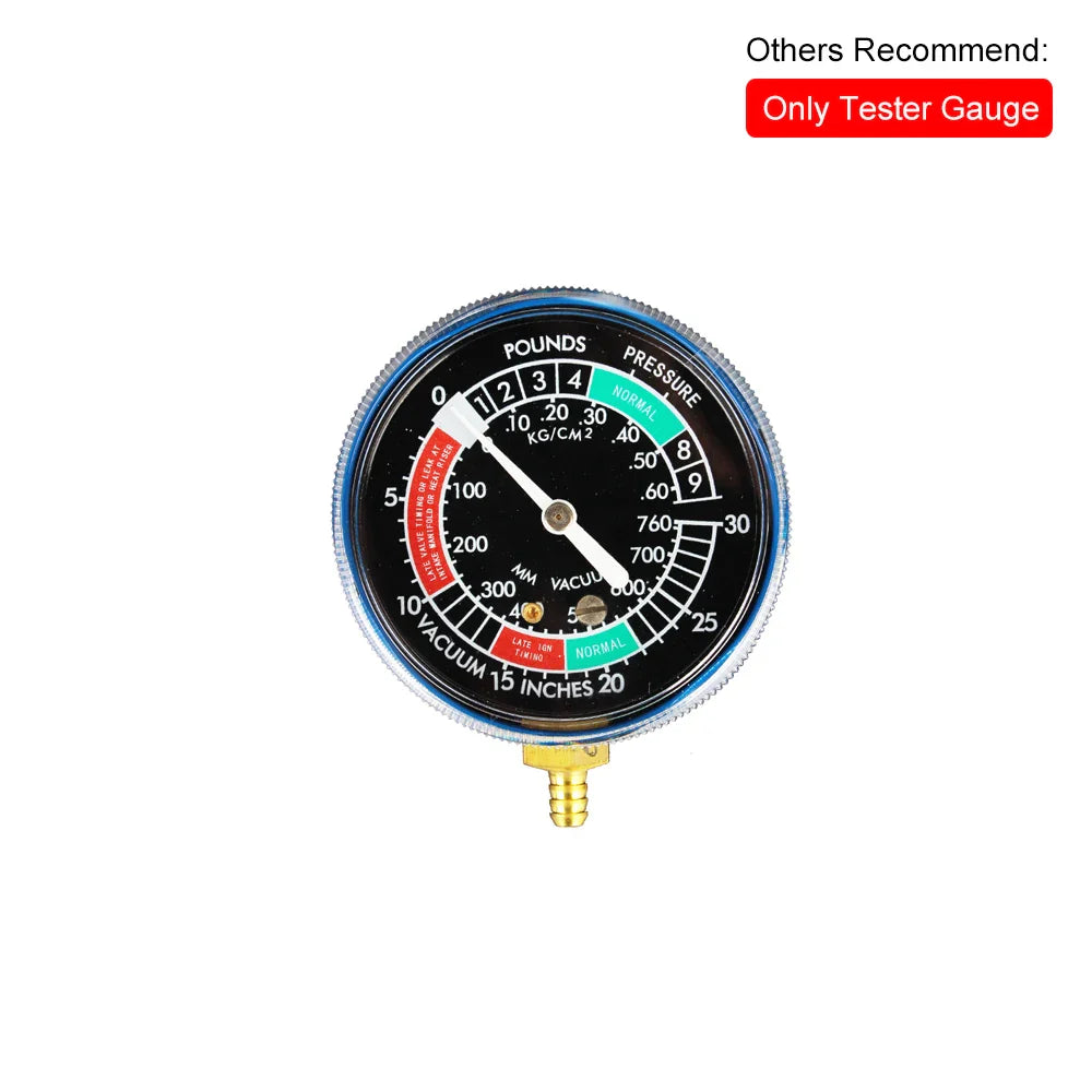 2/4 Cylinder Motorcycle Carburetor Synchronizer Kit — Ignition Tester & Balancer Gauge Set for Motorbike Diagnostics