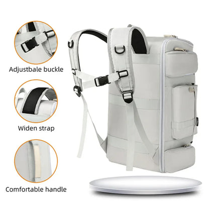 Large Capacity Gym Bag – Travel Backpack with Wet/Dry Separation, Shoulder Bags for Yoga, Fitness & Outdoor Sports