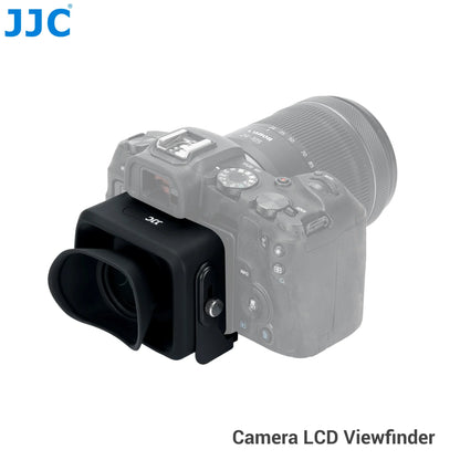 JJC 3X LCD Viewfinder Extender – Collapsible Eyecup for 3.0" Screen, Compatible with Nikon Z30, Sony ZV-1, RX100 & Canon G7X