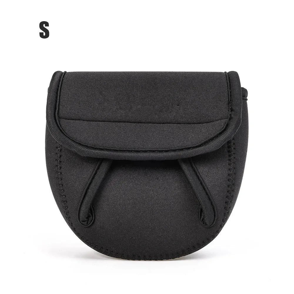 Waterproof Neoprene Fishing Reel Cover Bag – S/M/L Spinning Reel Protective Storage Case for Outdoor Fishing Gear Protection