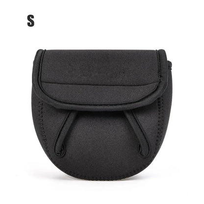Waterproof Neoprene Fishing Reel Cover Bag – S/M/L Spinning Reel Protective Storage Case for Outdoor Fishing Gear Protection