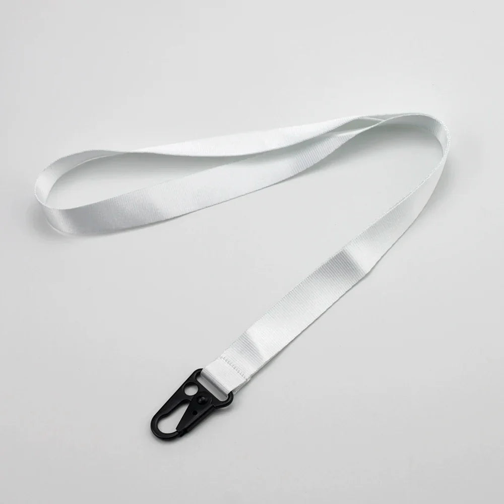 Neckband Nylon Keychain with Heavy Metal Hook – Anti-Loss Lanyard for Keys, Mobile Phone, Camera, Outdoor Safety Rope