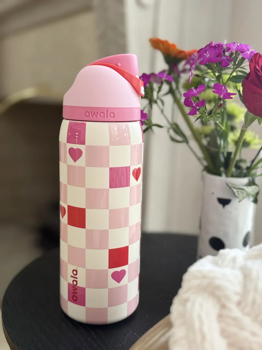 Owala Insulated Stainless Steel Water Bottle with Straw – BPA-Free Sports Bottle (24oz/32oz) for Travel