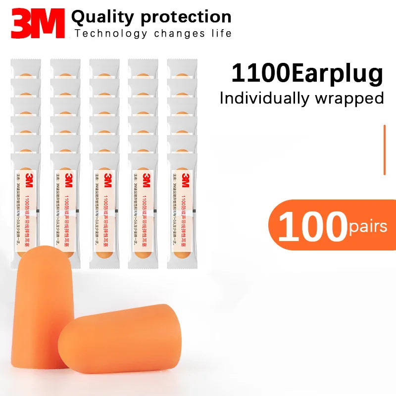 3M Industrial Anti-Noise Earplugs – Mechanical Noise Reduction & Hearing Protection