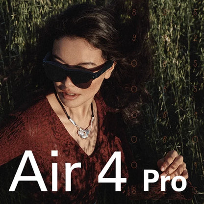 RayNeo Air 4 Pro Smart AR Glasses – Micro-OLED Dual Layer Display, HDR10, 3840Hz, 1200 Nits, 4-Speaker Audio, Ultra Clear Visual Experience