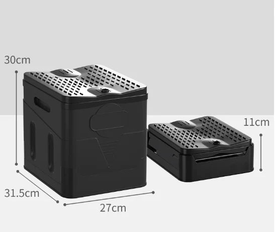 Portable Outdoor Camping Toilet – Odor-Proof Folding Emergency & Multifunctional Travel Toilet