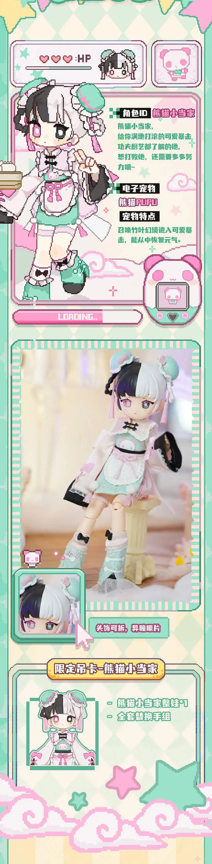 Authentic Freedom Advocates 1/12 BJD Blind Box Doll – Kawaii Anime Action Figure, Mystery Box Collectible Toy