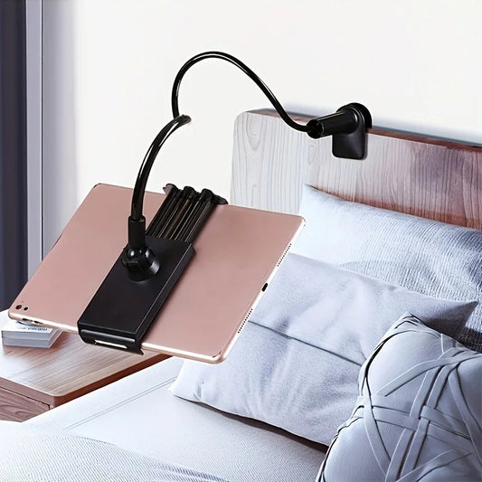 Universal 360° Rotating Adjustable Phone & Tablet Holder Stand with 70cm Flexible Gooseneck Base