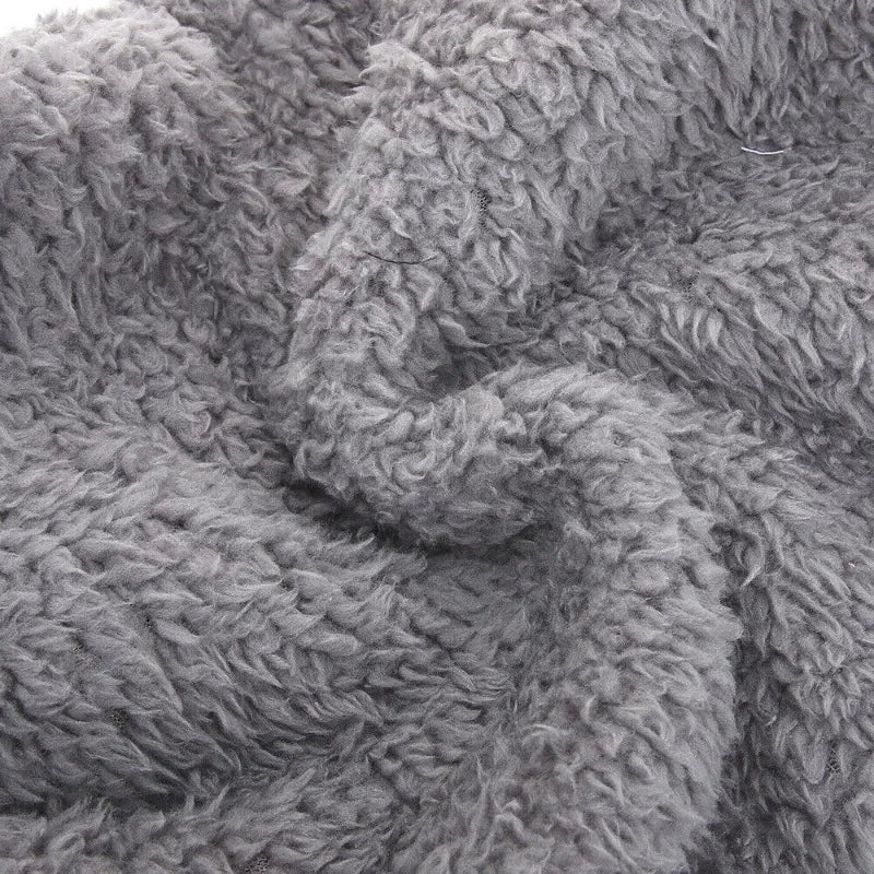Cozy 2-in-1 Fluffy Footmuff & Knee High Socks: Warm Plush Leg Warmers for Adults - Perfect Winter Sleep Socks & Gifts