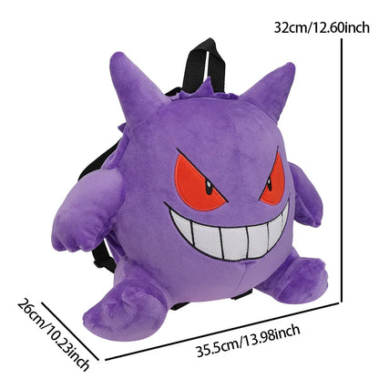 Charizard Plush Backpack — High-Quality Anime Stuffed Schoolbag for Kids, Cosplay & Christmas Gift