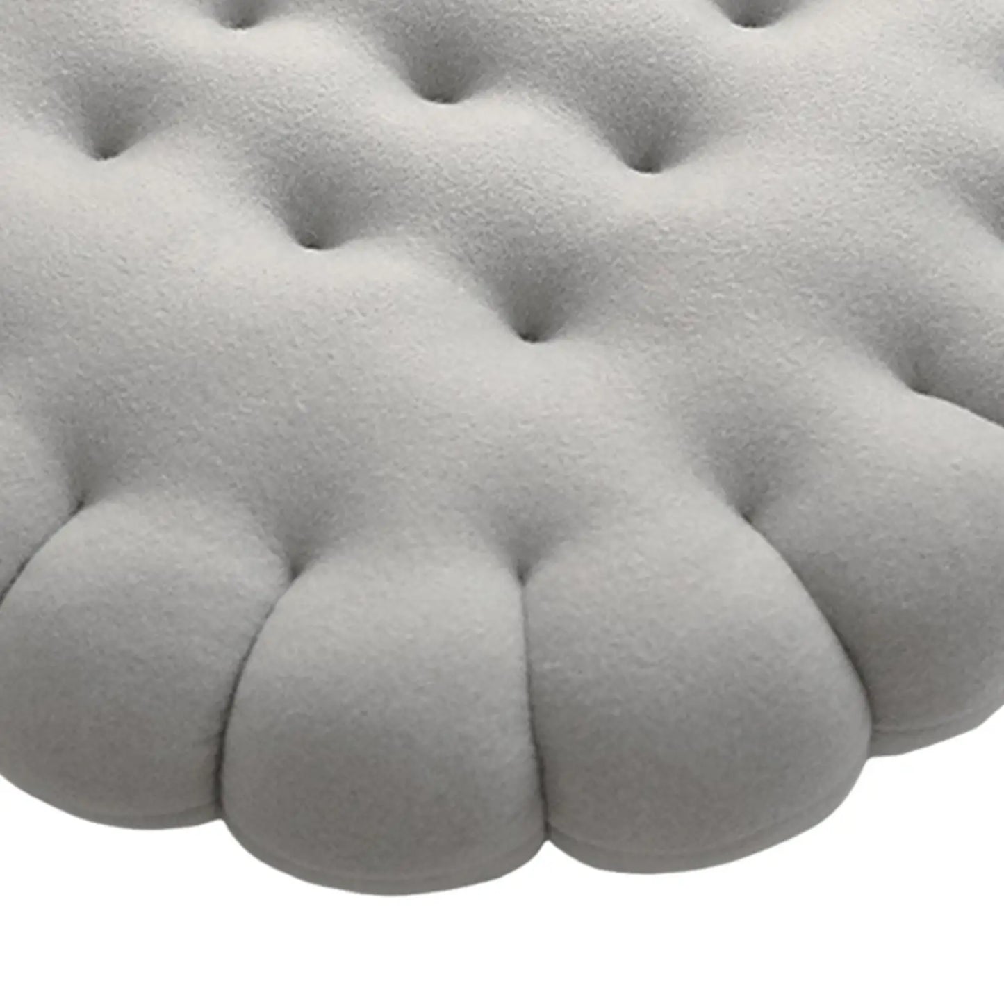 Biscuit-Shaped Decorative Cushion – Comfy Seating Pillow for Balcony & Gift Idea