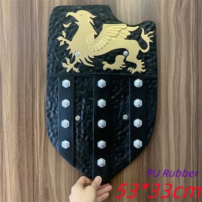 1:1 Breath of the Wild Link Shield – PU Rubber Cosplay Weapon Toy & Halloween Prop