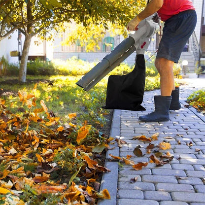 Universal Adjustable Leaf Blower Replacement Bag – Self-Unloading Leaf Collection Vacuum Storage Bag