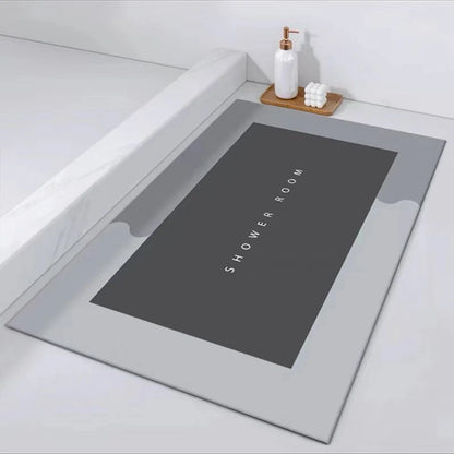 Cute Diatom Super Absorbent Bathroom Mat – Cartoon Non-Slip Mud Toilet Pad, Quick-Drying Floor Mat