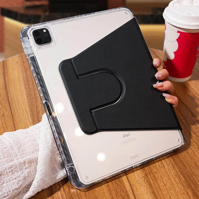 Pencil Holder Case for iPad Pro 11" (2024) & iPad Air 5/4 – Protective Cover for iPad A16, 10.2", 10.9"