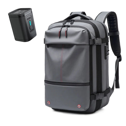Men's Travel Backpack – Large Capacity 17-Inch Laptop Backpack, Business & Hiking Expandable School Bag