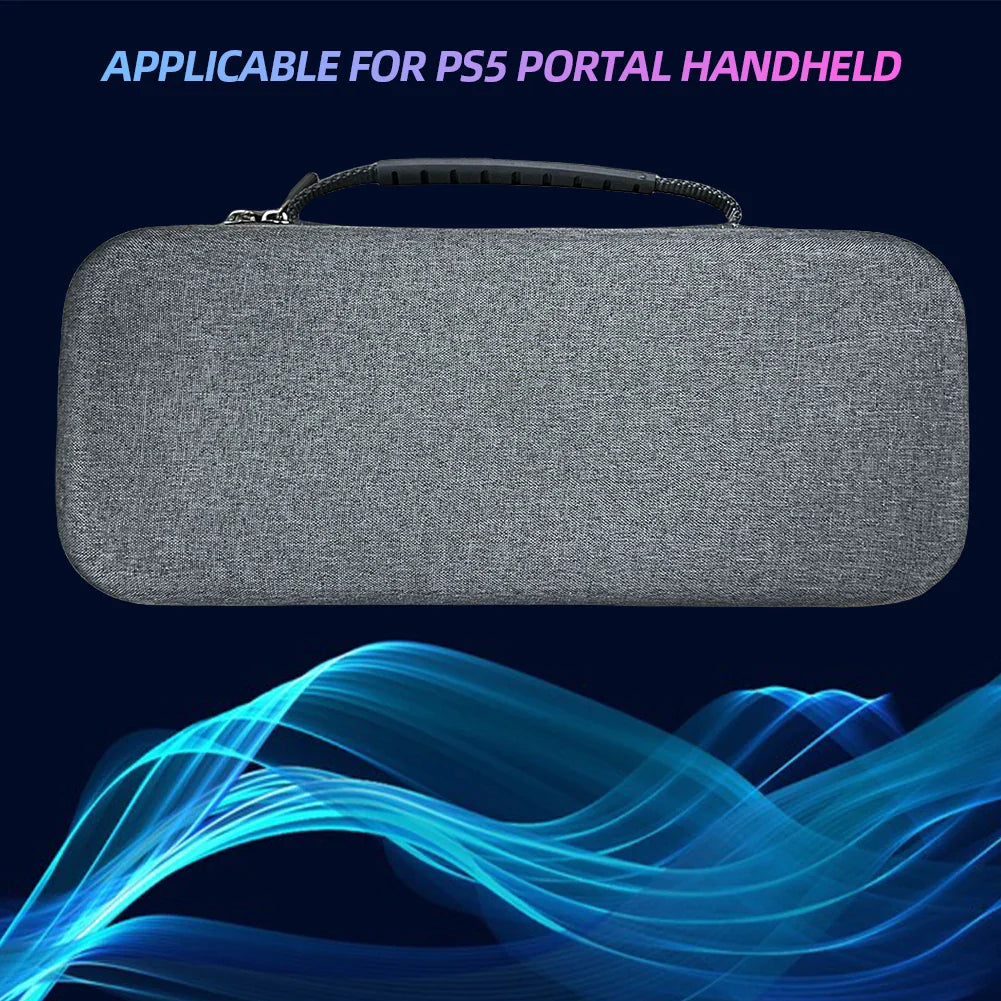 EVA Hard Carrying Case for Sony PS5 PlayStation Portal - Shockproof Protective Cover & Portable Storage Bag
