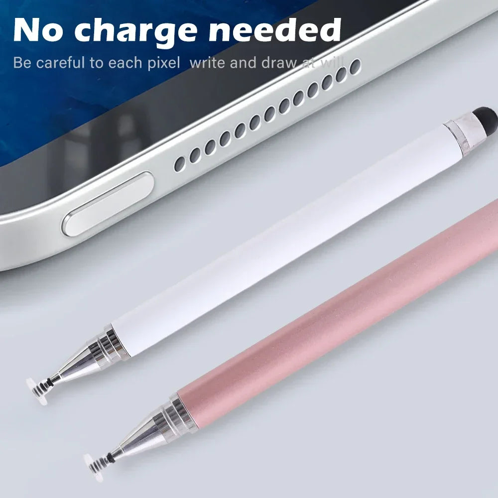 3/1Pcs Smart 2-in-1 Universal Capacitive Stylus Pen for Tablet & Phone - Compatible with iPhone & Android Touchscreens