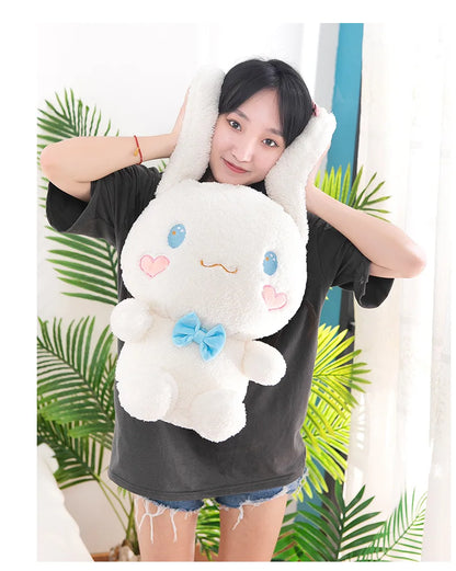Sanrio Kawaii Cinnamon Roll Plush – Super Soft Large PP Cotton Pillow for Kids, Baby Sleep & Birthday Gift