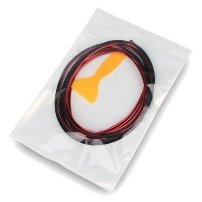 SEAMETAL Car Interior Molding Trim Strips – Flexible Anti-Scratch 5m Decoration Line for Dashboard & Car Styling Accessories
