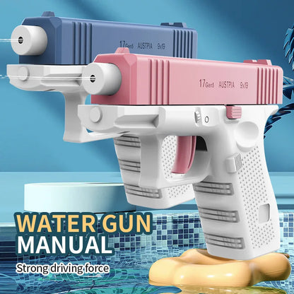 Manual Water Gun – Automatic Reboring Squirt Blaster for Summer Pool & Beach Outdoor Fun