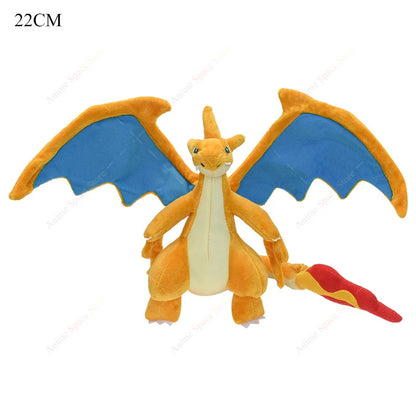 Pokémon Plush Toy Set Shiny Gyarados Charizard Mega Rayquaza Lucario Ho-Oh Zorua Butterfree Anime Stuffed Animals Kids Christmas Gift Plushies