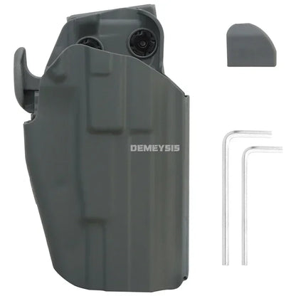Adjustable Tactical Gun Holster – Lightweight Waist Pistol Carry Case for Right/Left Hand Shooting, Hunting & Outdoor Use