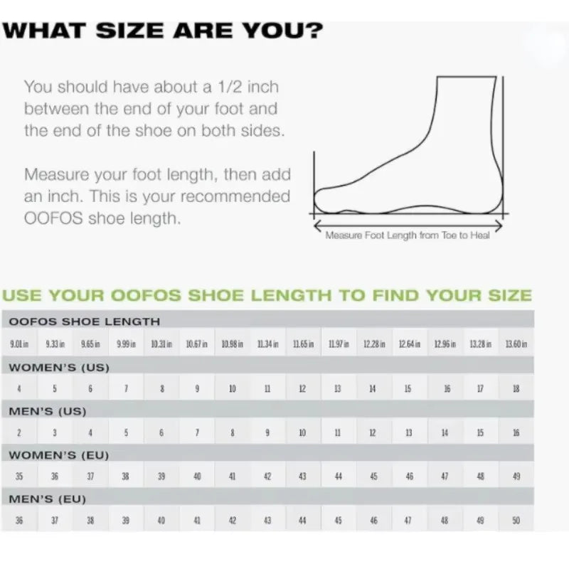 OOFOS New Sandals – Lightweight Recovery Slippers for Men & Women, Soft Bottom Indoor Slides & Beach Shoes