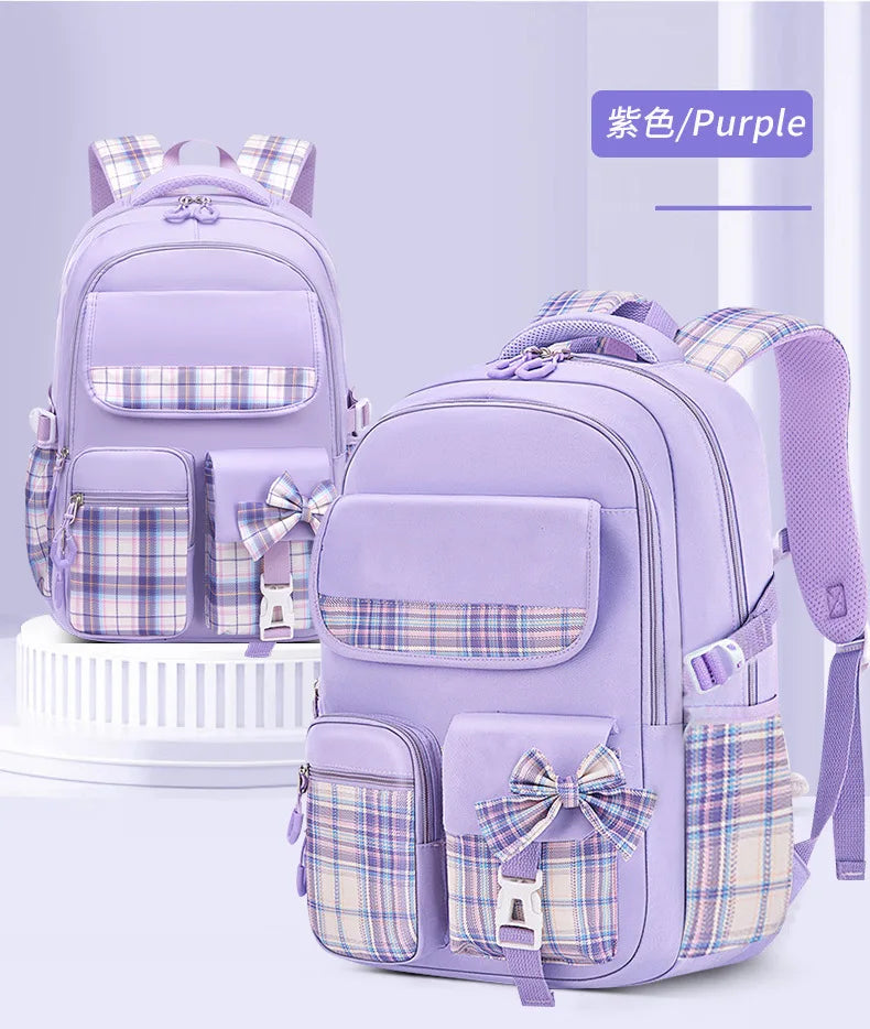 Children’s Princess School Backpack | Orthopedic Satchel for Girls, Primary School Book Bag & Knapsack