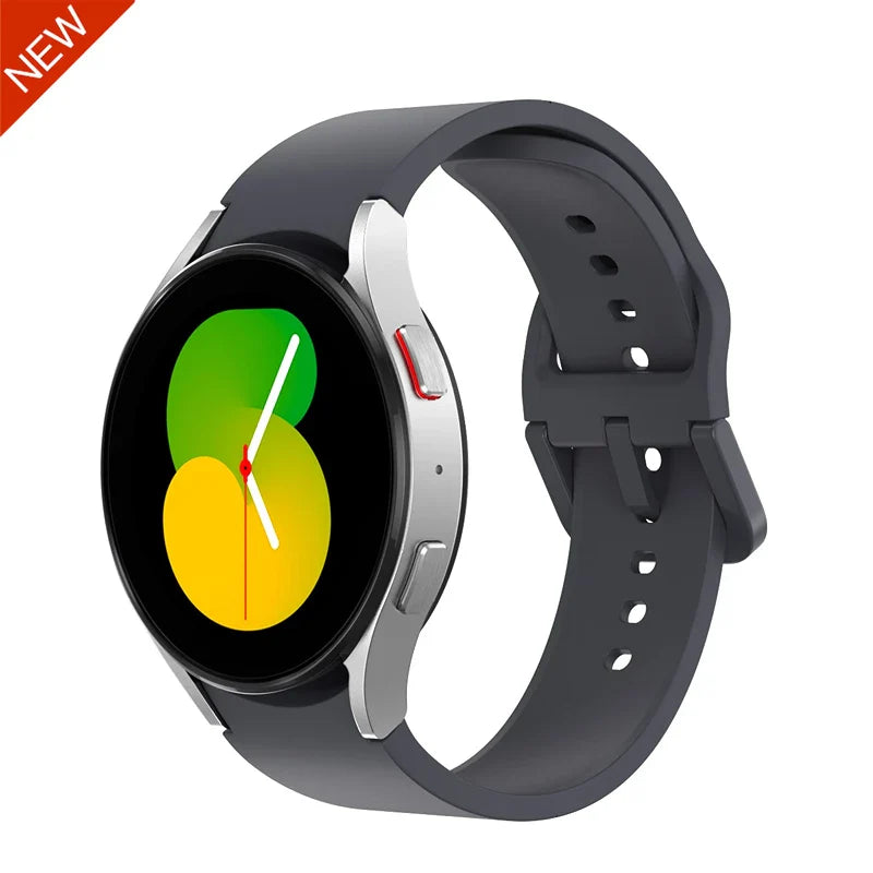 Silicone Replacement Strap for Samsung Galaxy Watch – Sport Bands for Watch 4, 5, 6, 7 (40-47mm)