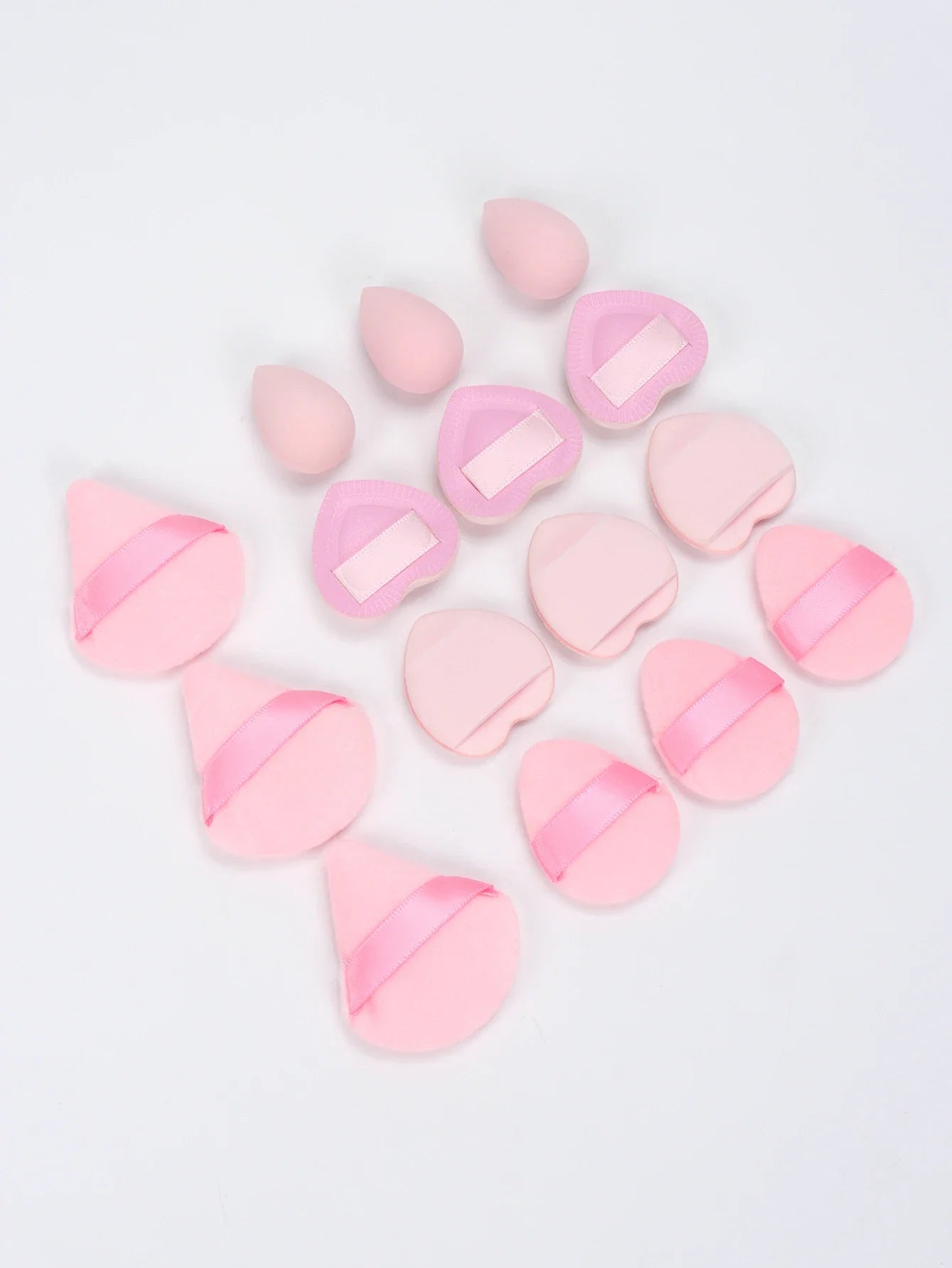 15/30/60 Mini Makeup Sponges – Beauty Powder Puff for Concealer, Liquid Foundation & Face Cosmetics