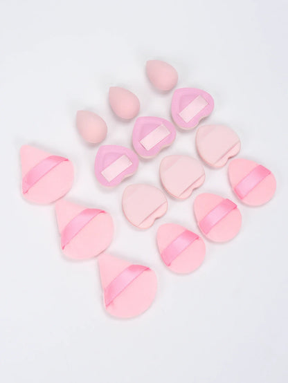 15/30/60 Mini Makeup Sponges – Beauty Powder Puff for Concealer, Liquid Foundation & Face Cosmetics