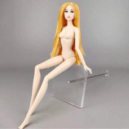 FR Supermodel 1/6 BABI Doll – Movable Joints, DIY Dress-Up Princess with Head & Body Accessories, White/Normal/Chocolate Skin