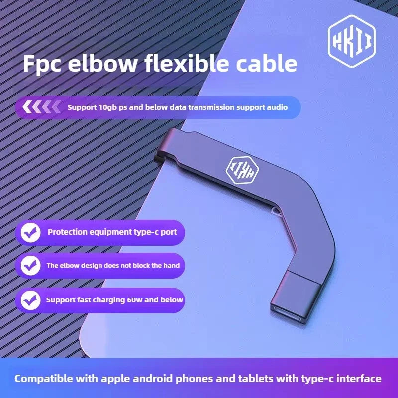Universal Type-C Connector Adapter – Charging Port Converter for Fast Data Transfer & Power